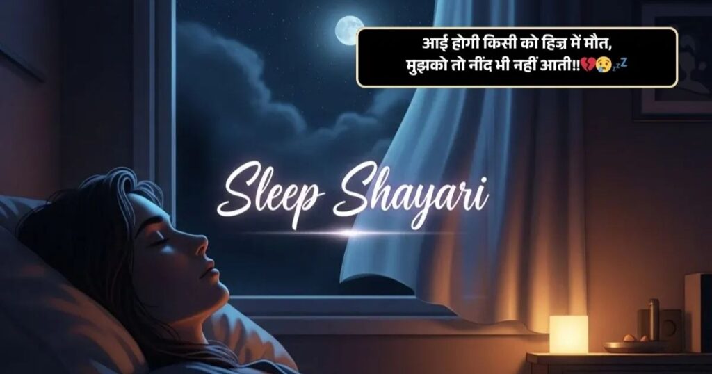 Top 300+ Sleep Shayari That Hits Hard on Sleepless Nights 2026